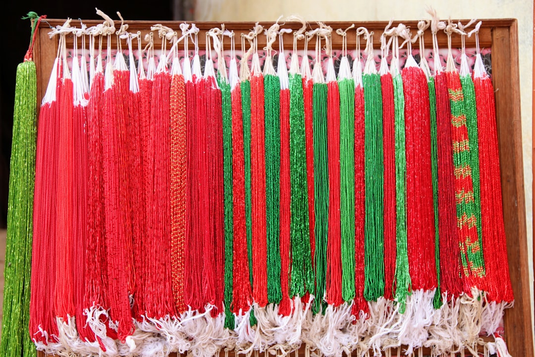 Photo Colorful scarves
