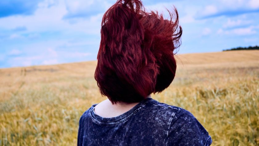 Photo colors for red hair